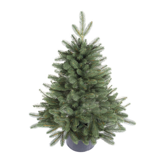 Vánoční stromek v květináči 3D Smrk MORITZ 80 cm