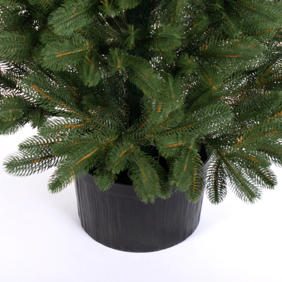 Vánoční stromek v květináči 3D Smrk MORITZ 110 cm