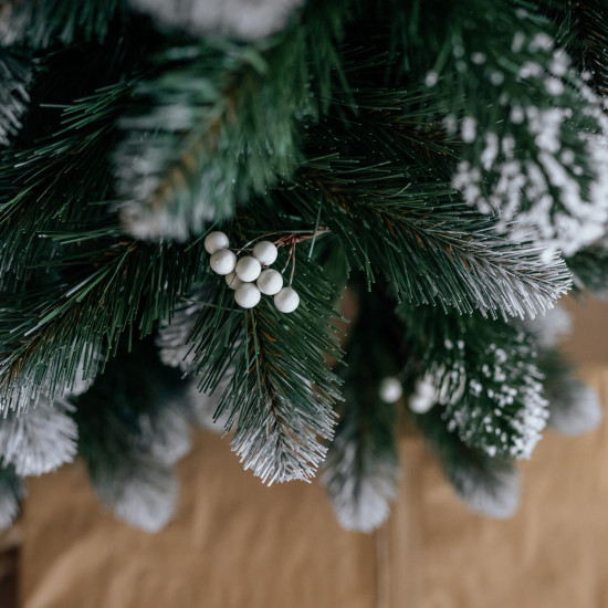 Vánoční zasněžený stromek Borovice ALPINE 250 cm