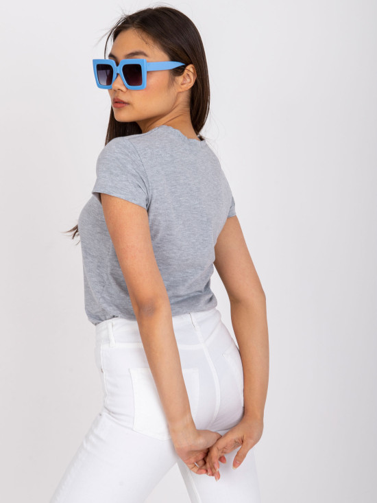 Šedé tričko Peachy