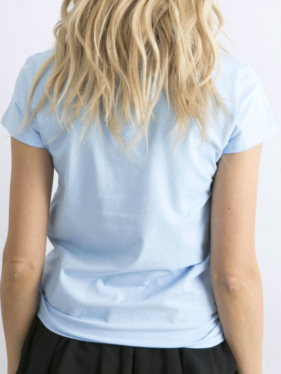 Světle modré tričko Peachy