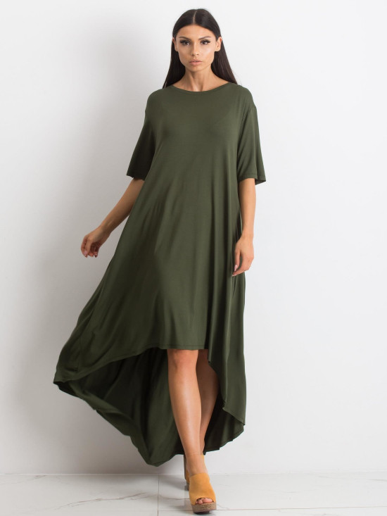 Khaki oversized šaty