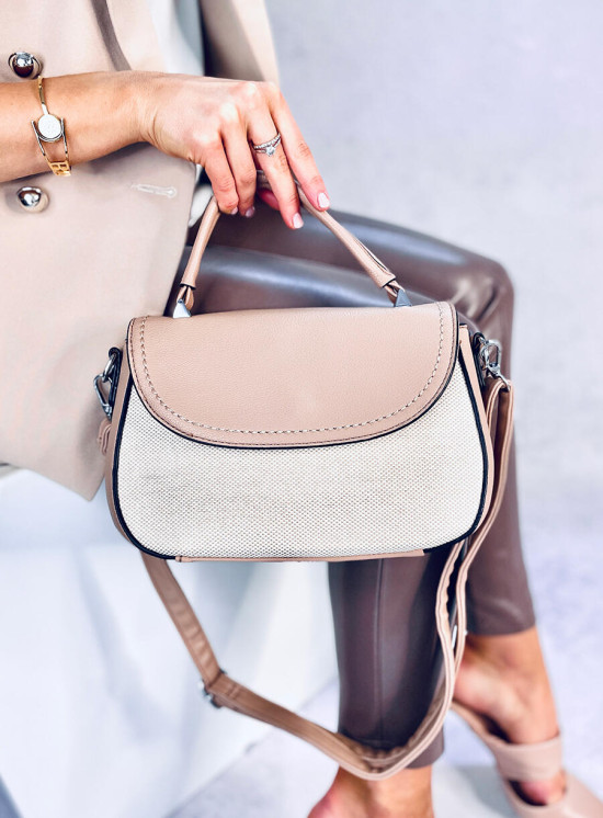 Béžová dámská kabelka