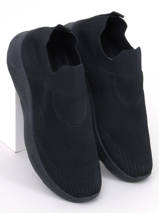 Tenisky typu slip-on černé