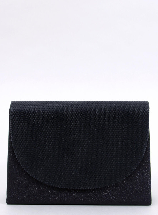 Lesklá formální kabelka černá