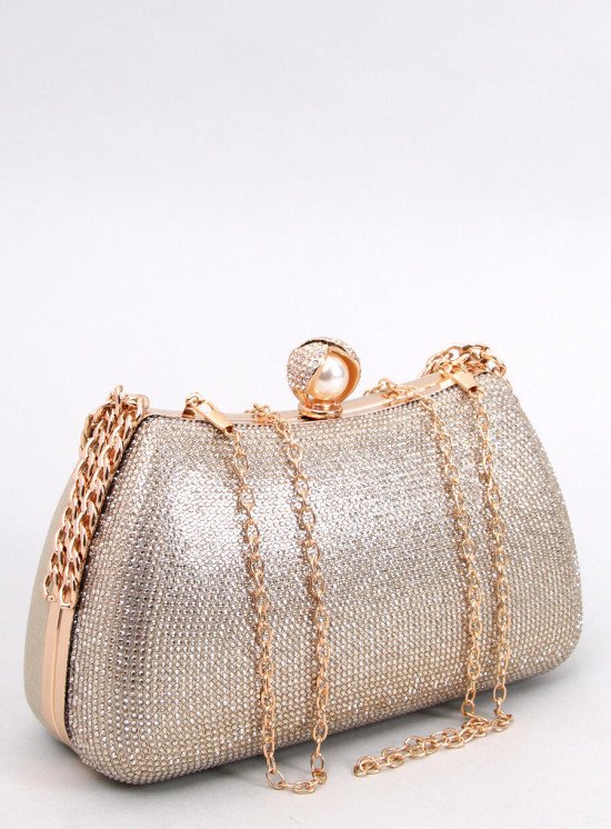 Společenská clutch kabelka zlatá