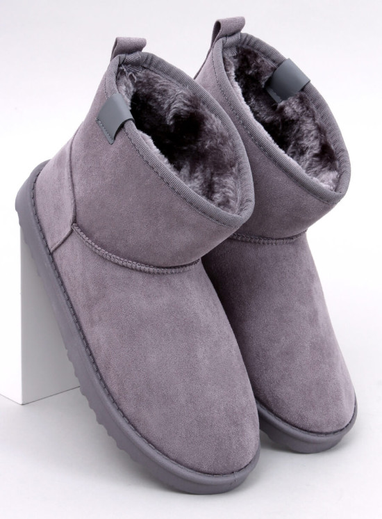 Šedé zateplené nízké sněhule