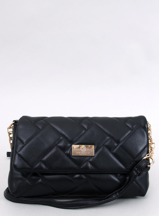 Černá prošívaná kabelka