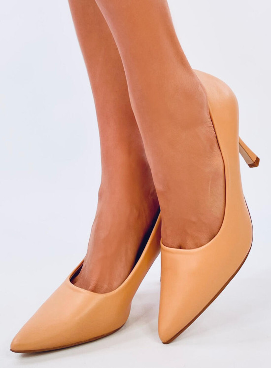 Dámské minimalistické lodičky béžové