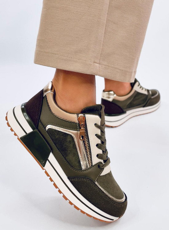 Dámská sportovní obuv khaki