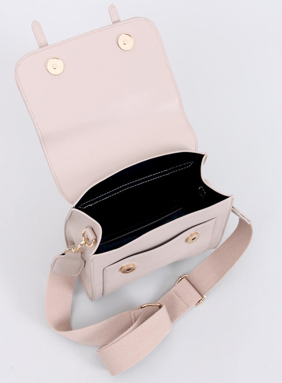 Dámská kabelka - kufřík béžová