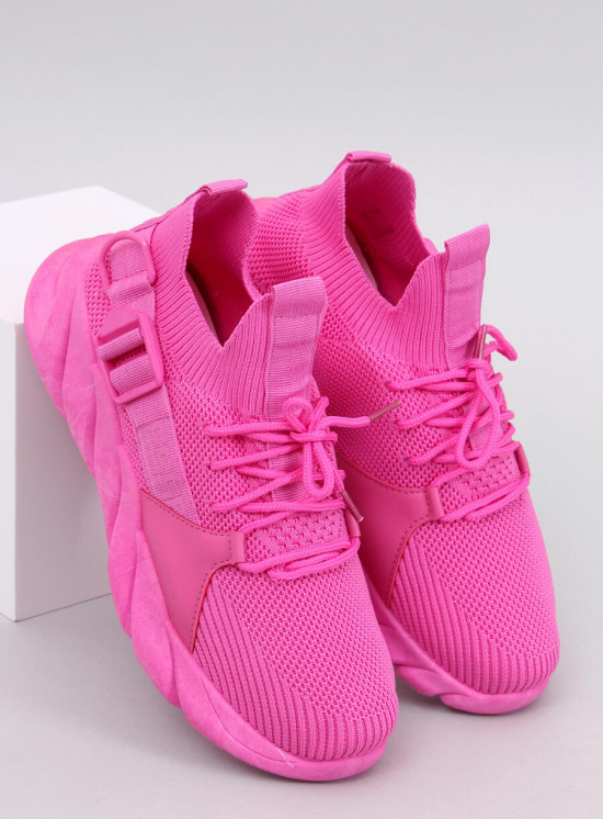 Růžové látkové tenisky