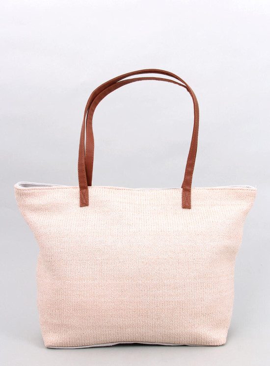 Béžová plážová taška VACATION