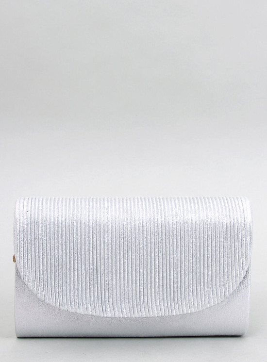 Společenská kabelka - stříbrná