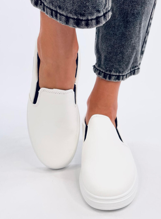 Slip-on tenisky bílá/černá