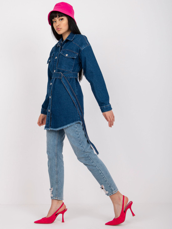 Dámská košile v tmavě modré barvě