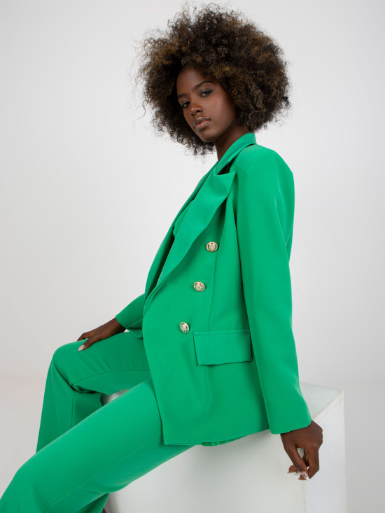 Elegantní zelené sako