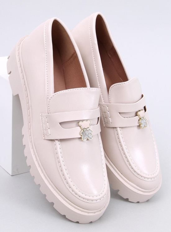 Béžové mokasiny ELSA