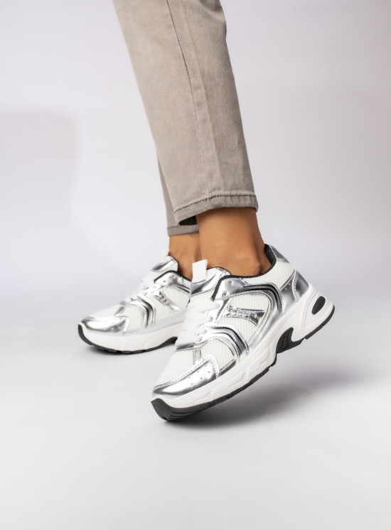 Dámské tenisky MOON bílá/stříbrná