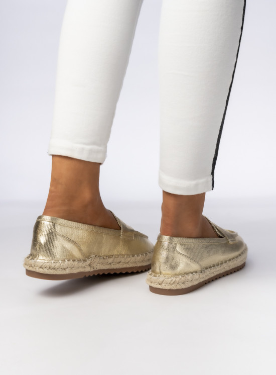 Dámské mokasíny TESSA zlaté