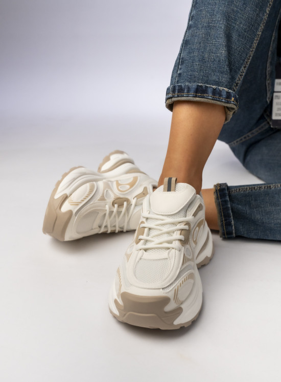 Dámské tenisky ALLA béžová/ecru