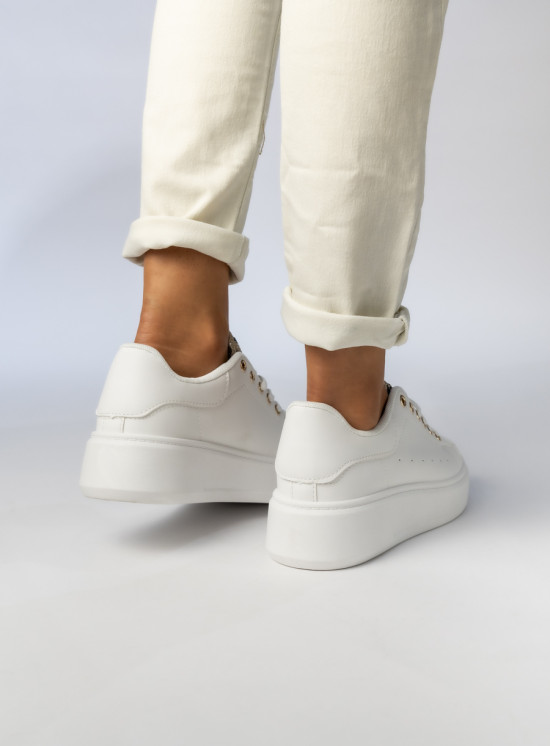 Dámské tenisky bílá/leopard