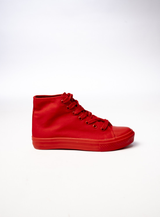 Dámské plátěné tenisky OHIO červené