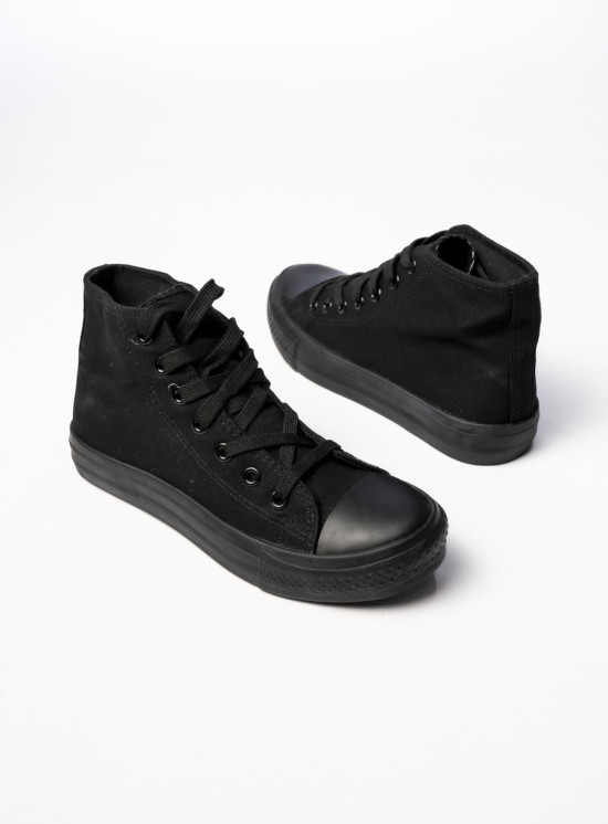 Dámské plátěné tenisky OHIO černé