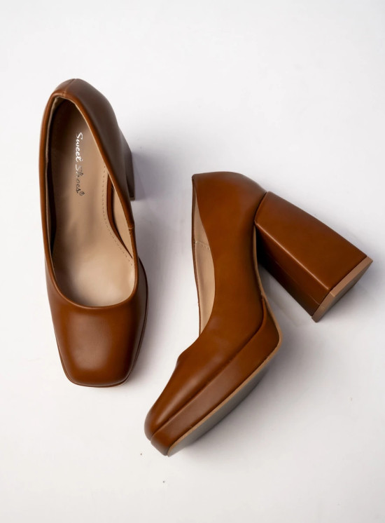 Hnědé lodičky GIOIA