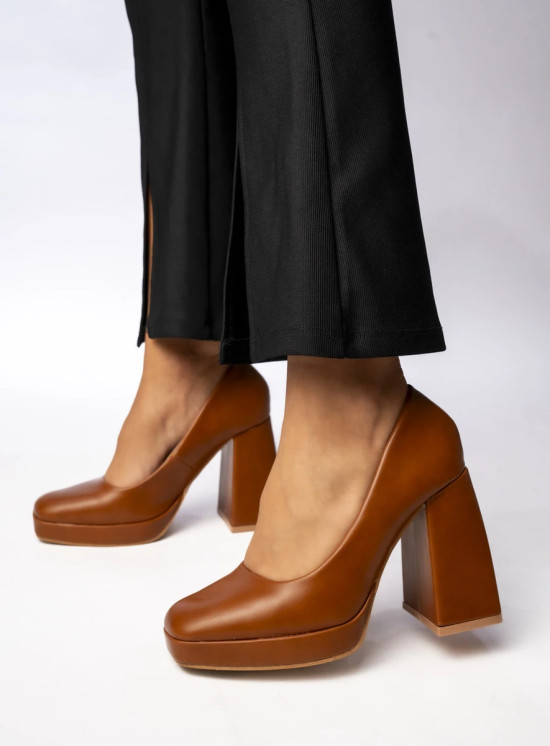 Hnědé lodičky GIOIA