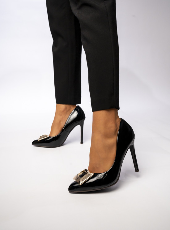 Dámské černé lodičky BOSTON