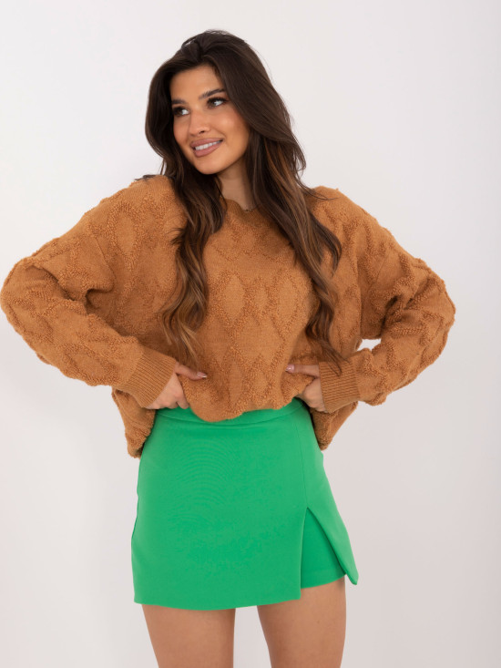 Elegantní zelená sukně