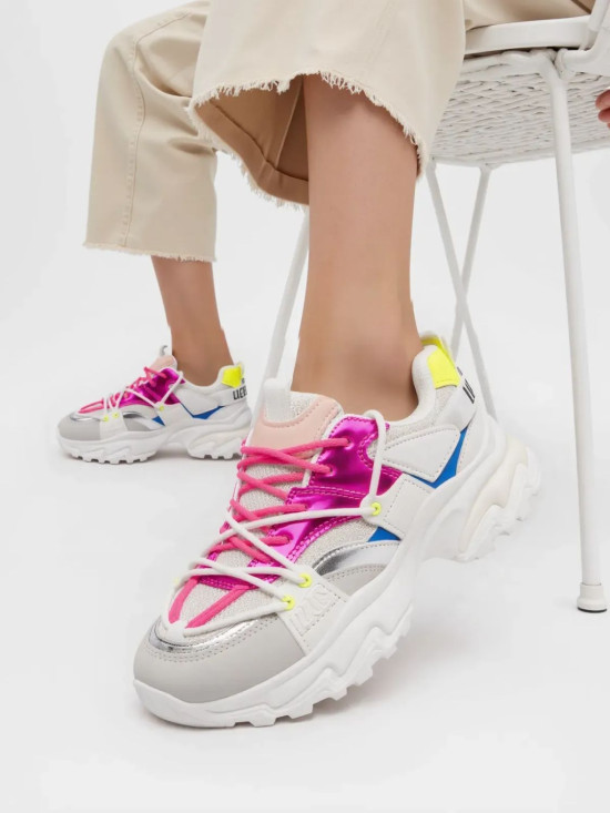 Dámské tenisky LIVIO bílá/růžová