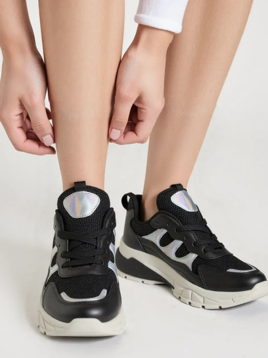 Sportovní tenisky MOVE černá/metalická