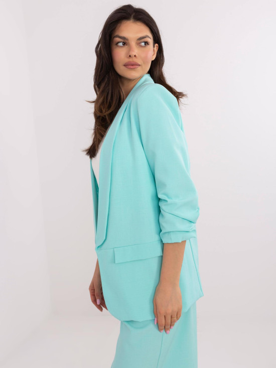 Elegantní mátové sako