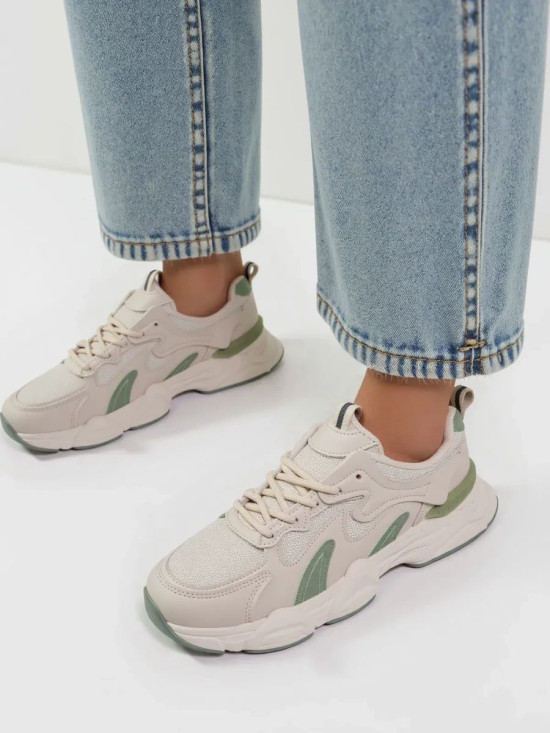 Dámské tenisky LORA bílá/zelená