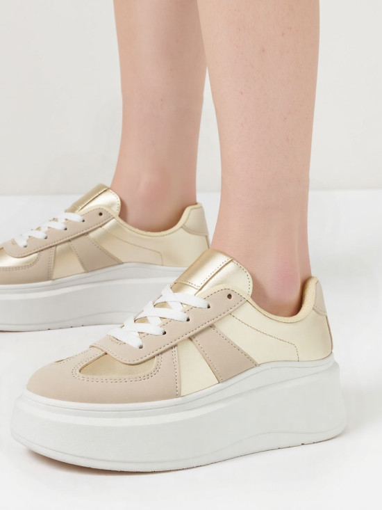 Dámské tenisky NEAPOL zlaté