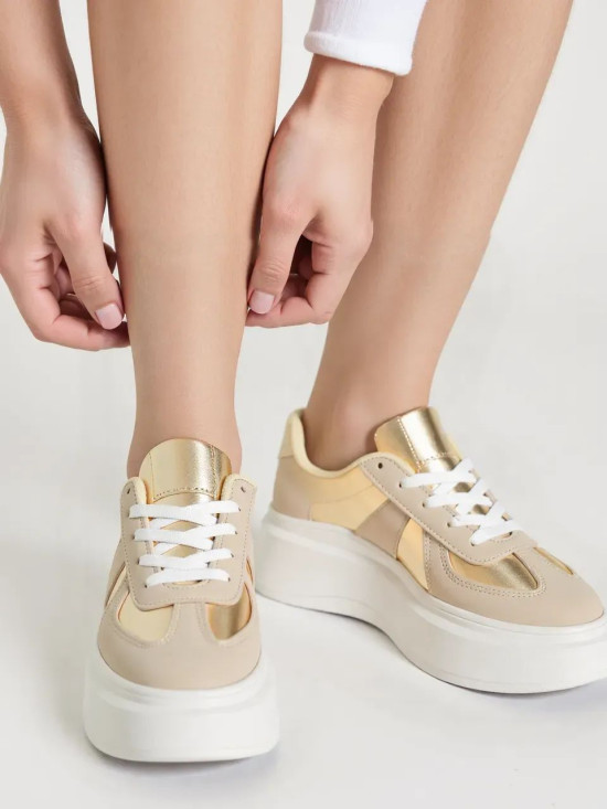 Dámské tenisky NEAPOL zlaté