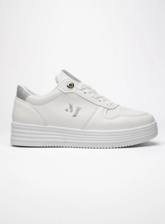 Tenisky SASHA bílá/stříbrná