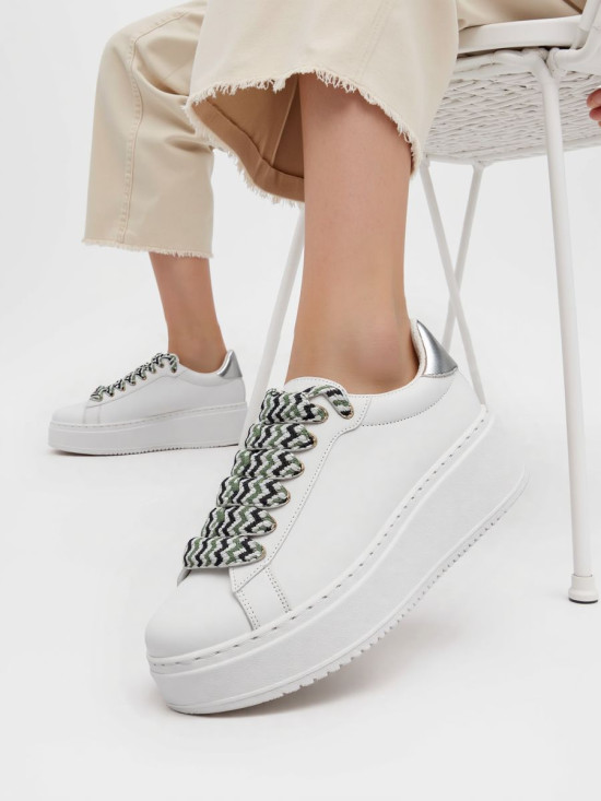 Bílé dámske tenisky ZAHARA