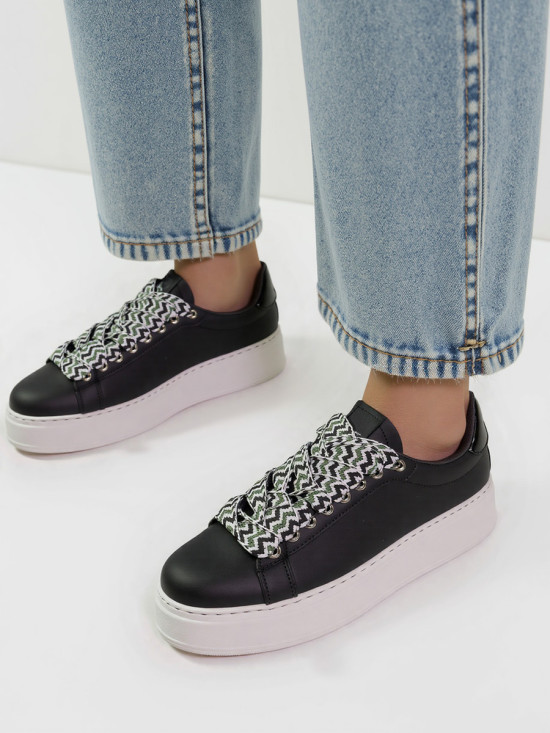 Černé dámske tenisky ZAHARA