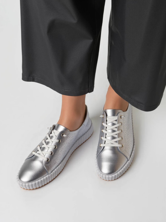 Dámské tenisky ALBERTA stříbrné