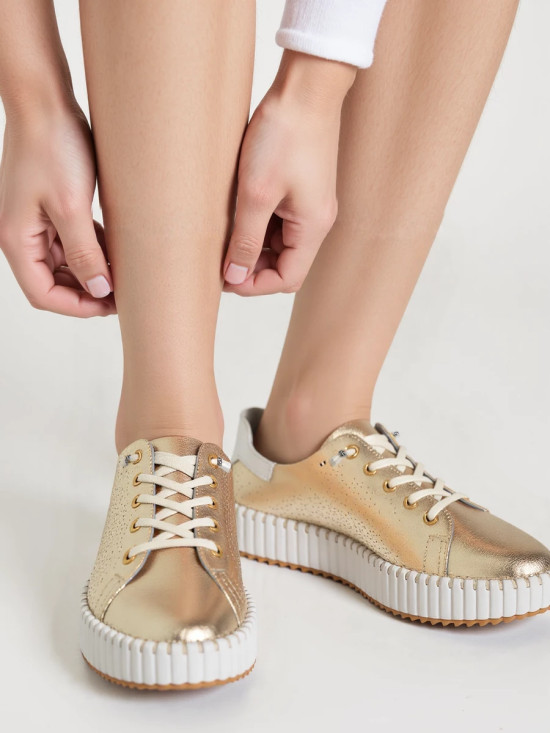 Dámské tenisky ALBERTA zlaté