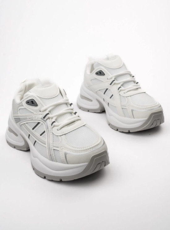 Dámské tenisky HOT bílá/šedá