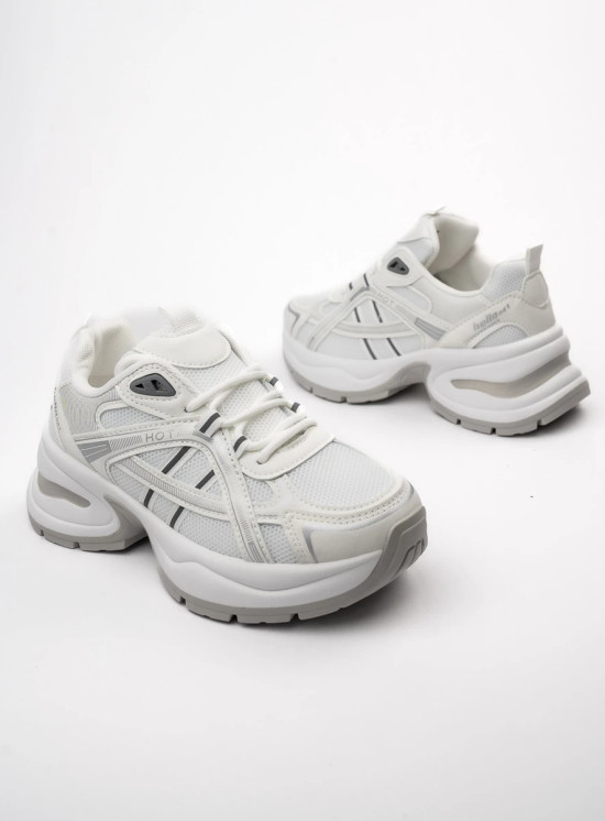 Dámské tenisky HOT bílá/šedá