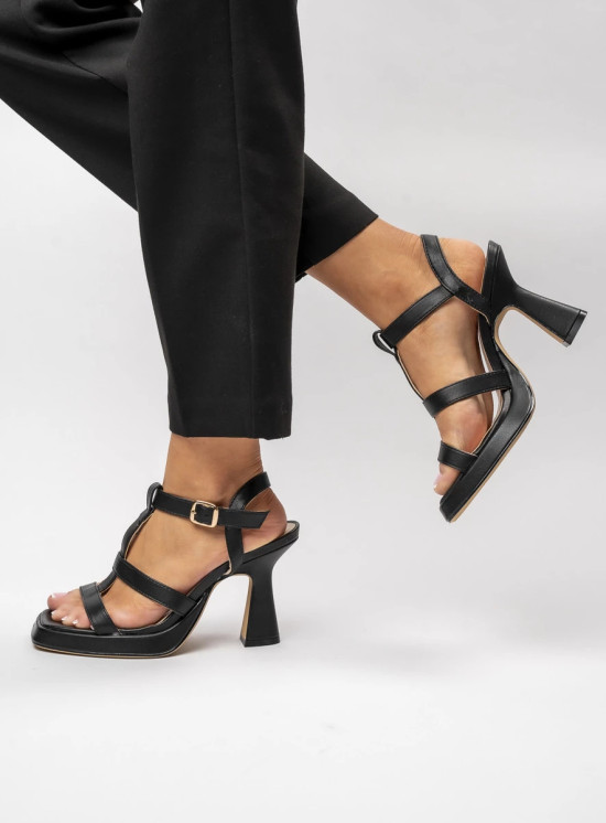Dámské černé sandály KENDALL