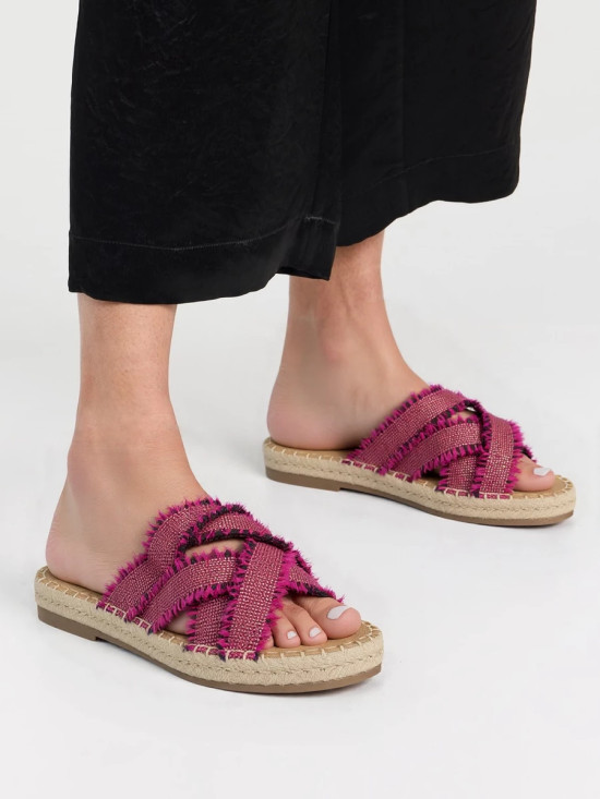 Růžové pantofle BEACH