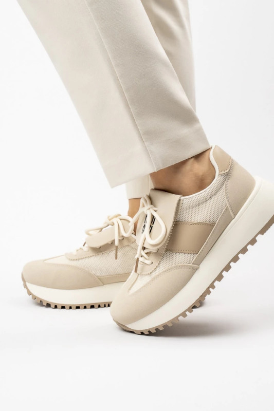 Dámské tenisky RIVIERA béžové