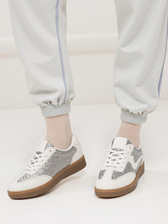 Dámské tenisky SPARKLING bílá/stříbrná