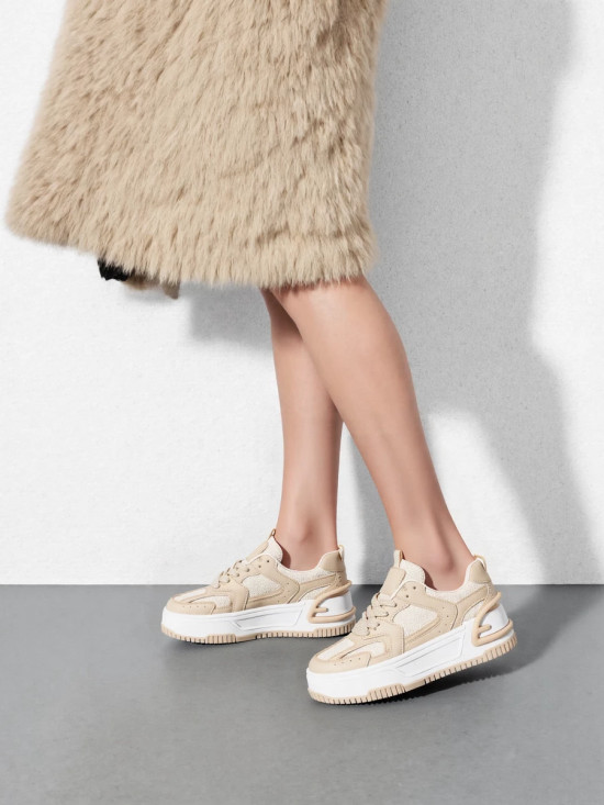 Dámské tenisky NEW YORK béžové